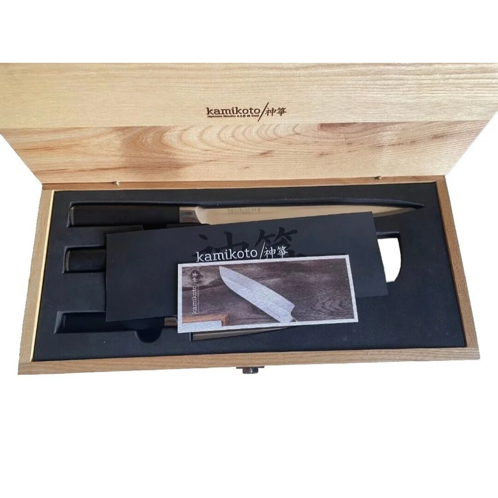 Kitchen knife set - Best Chef Knives - Ibaraki Steel- Japanese Kitchen Knives - Picture 7 of 13